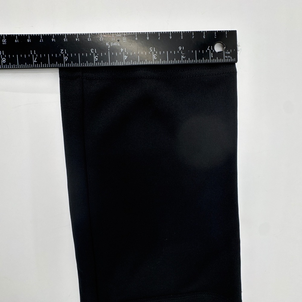Adidas Baseball Pant Youth Medium Black Softstretch Athletic Mid Rise Sportswear - Picture 7 of 13